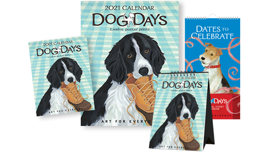 Dog Days 2021 Calendars Art For Everyday