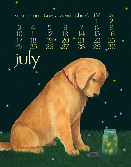 Erica Leighs 2022 Dog Days Calendar | February 2022 Calendar