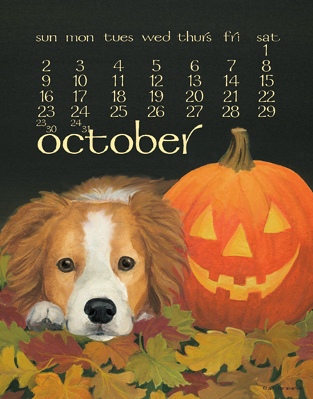 Dog Days : 2022 Calendars : Art For Everyday